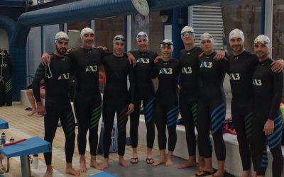 Pruebas en piscina de Neoprenos AX3