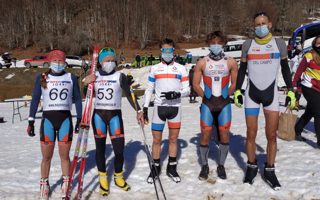 Campeonato de España de Triatlón de Invierno 2021. Valle de Ansó (Huesca)